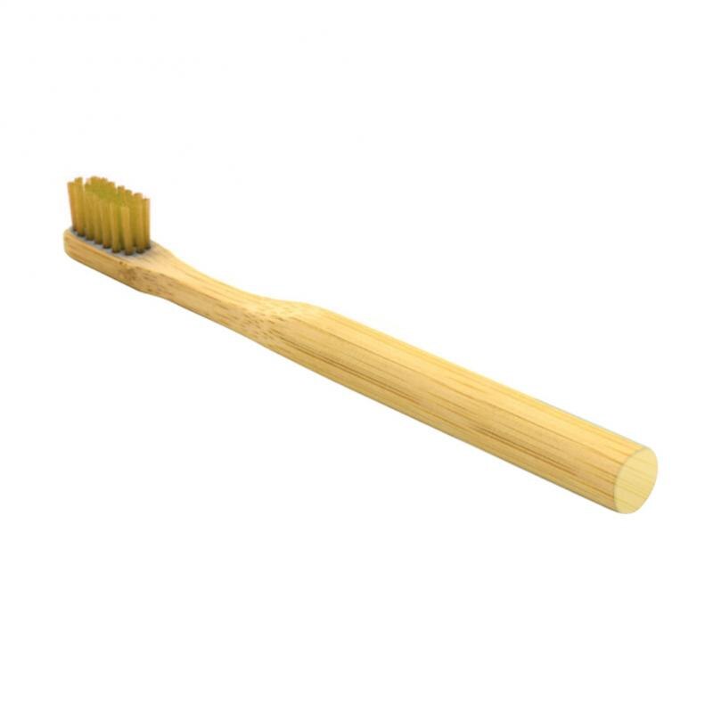 Brosse à dents en bambou naturel pour enfants | 1/10 pièces, brosse à dents en bambou naturel, brosse à dents à manche en bambou, brosse à dents dentaire pour enfants: 02