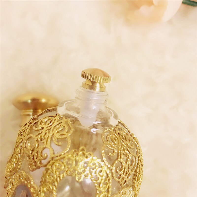 Französisch retro Kristall Glas Versiegelt Parfüm Flasche Schlafzimmer Dressing Tisch Schmücken Gläser Luxus Durcheinander Dekor Parfüm sub-abfüllung