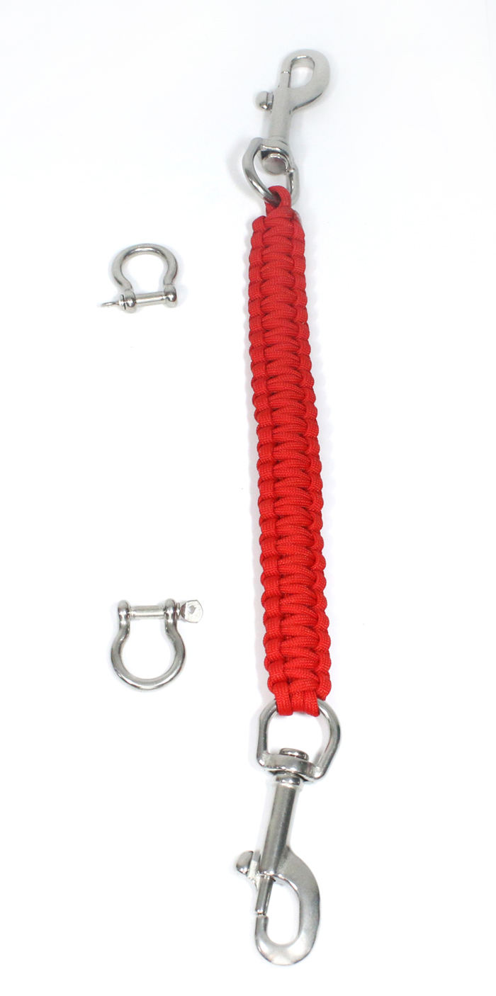 Scuba Diving Camera Housing Handle Rope Lanyard Strap Carrier For Tray Portable Diver Holder Missed Rope Underwater Photography: red