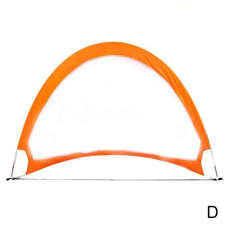 Red de portería de fútbol plegable para niños, juguete para interior y exterior, 1 unidad, H0M4: D ORANGE