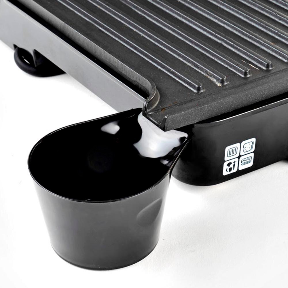 Easygrill Quatro Contact Grill Ijzer, 2000W, Extra Grote, Sandwichera, Broodrooster, Milieuvriendelijke, Anti Slip