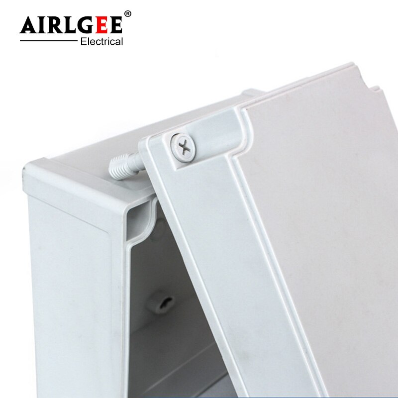 Outdoor Wall Distribution Box 175x125x100mm Power circuit Waterproof terminal Box direct ABS raw plastic box