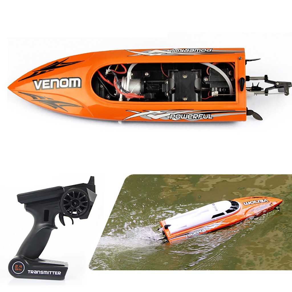 UDI001 RC Boot Hohe Geschwindigkeit Schnelle Schiff Mit Kühlung Wasser System Boot Nacht Licht Doppel Schicht Wasserdichte RC Boote Spielzeug