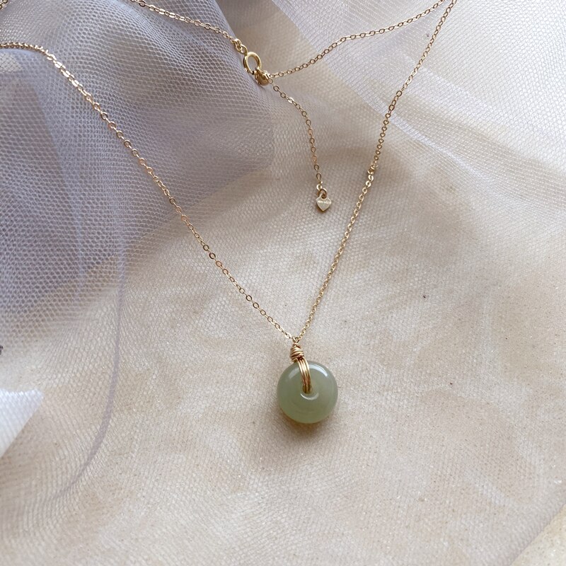 Anenjery ronde cirkel stenen ketting voor vrouwen gouden ketting choker collares s -n706