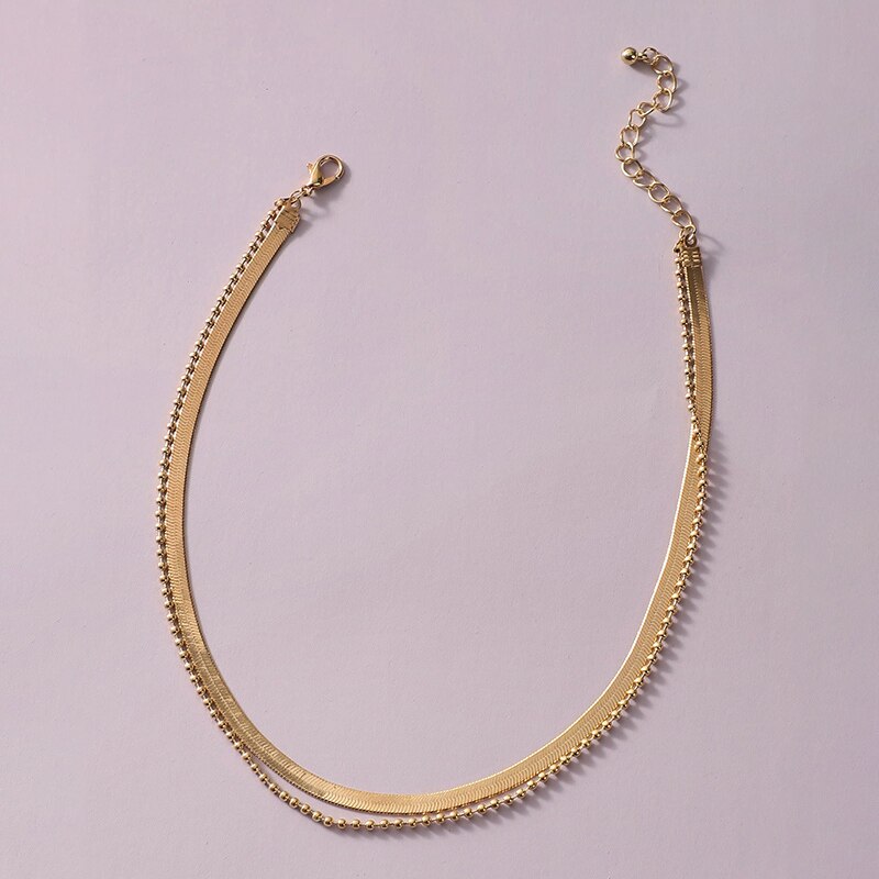 Tocona Punk Schlange Kette Kette Halsband Neckalce für Frauen Gold Farbe Legierung Metall Einstellbar Partei Schmuck Zubehör 13329