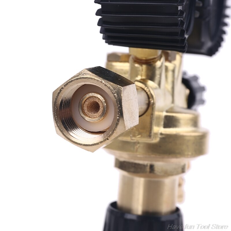 CO2 Argon Stikstof Drukverlagende Regulator Shockproof Mag/Mig Lassen Drukregelaar W21.8 Draad M15 21