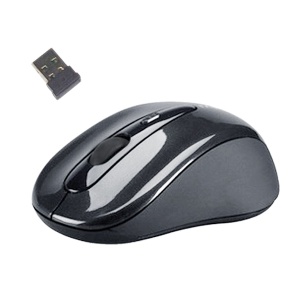 Universal 2.4GHz Wireless Mouse 1600DPI Optical Computer Cordless Office Mice with USB Receiver Wireless optical mouse: 03