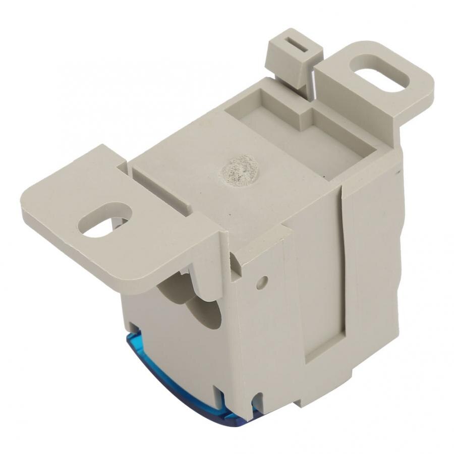 Din-rail aansluitblok verdeeldoos elektrische draadconnector universele stroomaansluitdoos