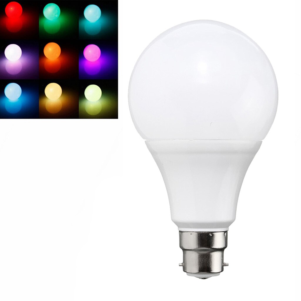 B22 RGB Bulb Remote Color LED Light Bulb Color Changing Light Bulbs
