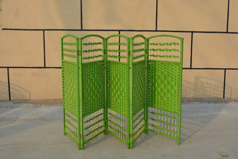 4 Panel Room Divider Screens Office Decorative Portable Partition Folding Screen Room Divider for Kids / Pet Barrier 50x30 cm