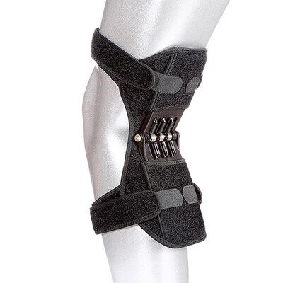Almohadillas para soporte de articulaciones, 1 par, almohadilla de escalada transpirable, almohadillas para soporte de rodilla, estabilizador potente de rebote para rodilla para exteriores: 1 piece