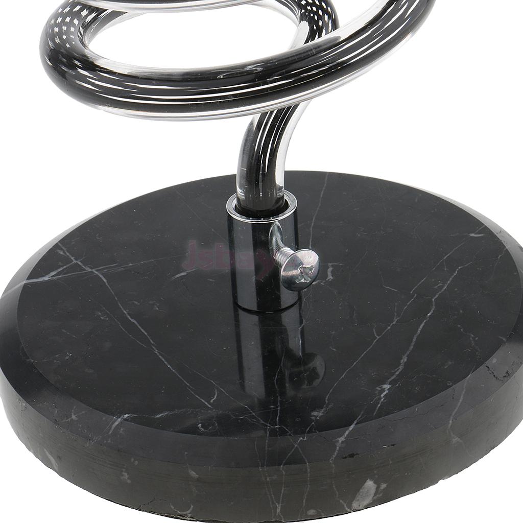 Stone Base Spiral Hair Dryer Blower Straighteners Holder Flat Iron Desktop Tabletop Rack Desk Table Top Organizer Stand