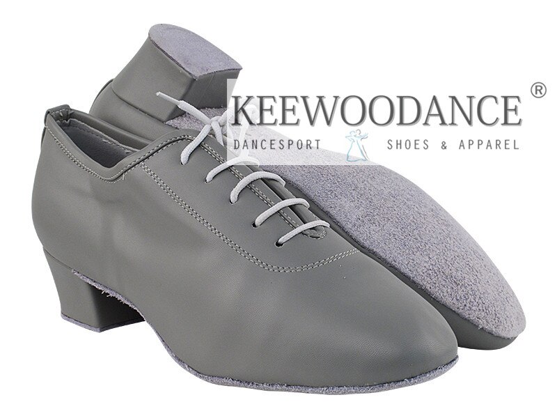 GUN GREY Latin ballroom dance shoes mens sales swing tango dance shoes party shoes wedding shoes