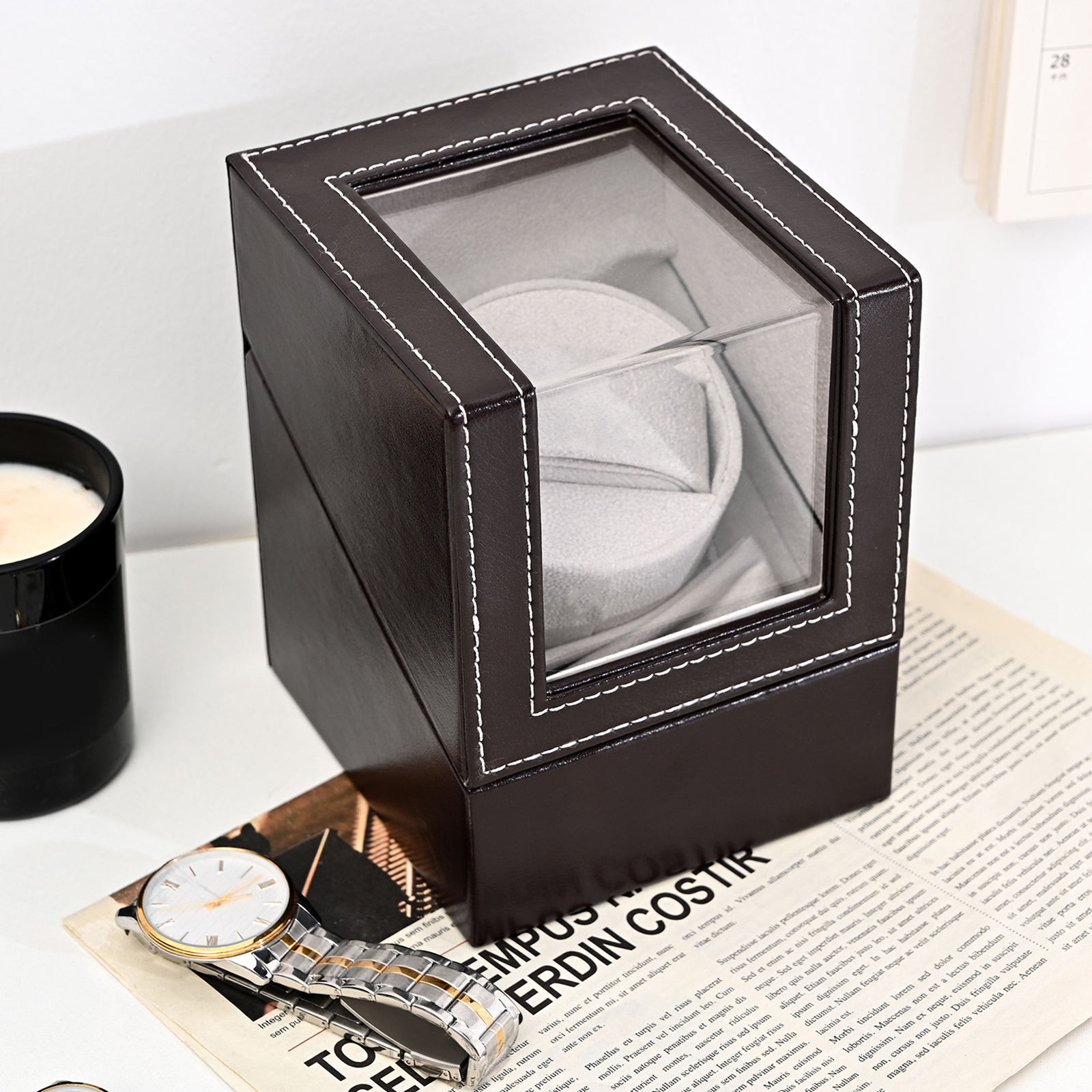 Automatische Horloge Winder Horloge Case Horloge Sieraden Opslag Voor Lady I: G