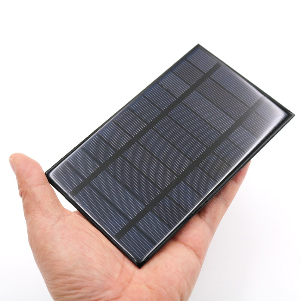 10Pcs 400mA 5V 2W Zonnecellen Zonnepaneel Telefoon Oplader Home Improvement 142Mm * 85Mm polykristallijn Silicium