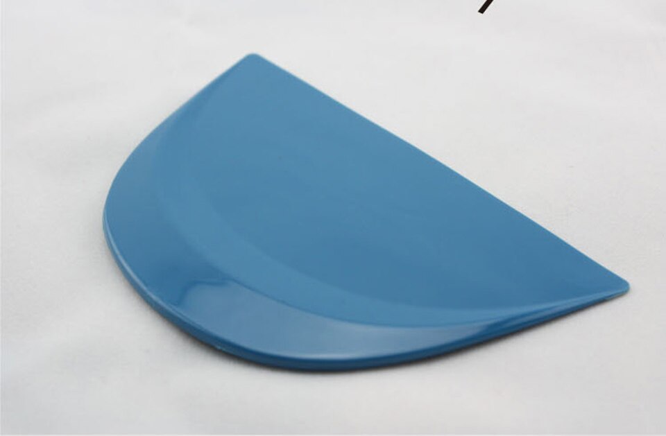 Bleu demi-lune carte à puce voiture teinte raclette voiture Vinly emballage outil pour fenêtre teinte installation MO-161