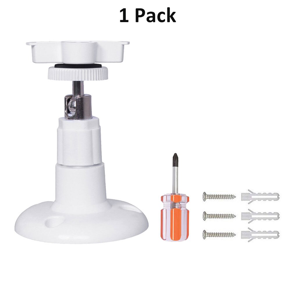YI Camera Mount, wall Mount Houder voor YI Dome Camera & YI Cloud Thuis Camera met Schroevendraaier 360 Graden Draaibare Montagebeugel: 1 Pack
