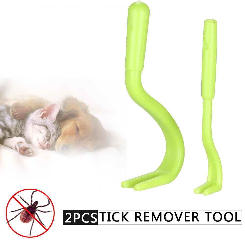 suef 1pcs Plastic tick twist flea remover cat and dog pet supplies tick remover tools pet supplies@1
