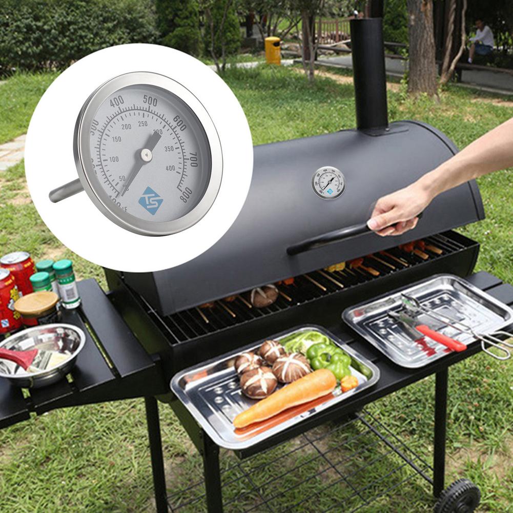 Oven Thermometer Barbecue BBQ Smoker Grill Stainless Steel Digital Thermometer Kitchen Accurate Fast Response Temperature Gauge