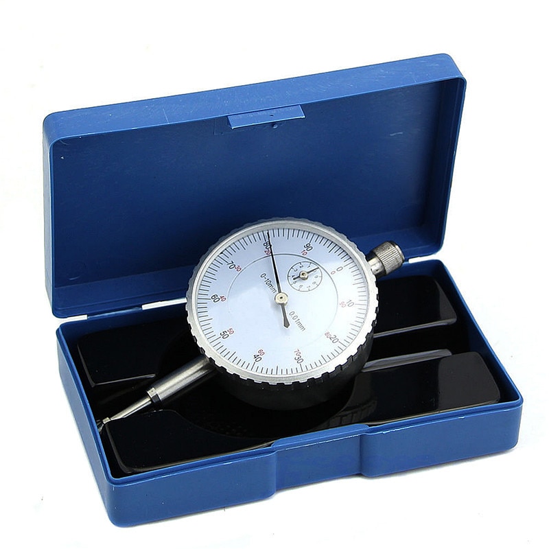 1Piece 0-10mm Dial Indicators 0.01mm Accuracy Measurement Instrument Gauge Precision Tool Dial Indicator