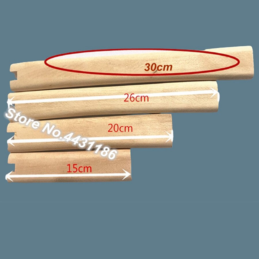 Set Japanese Samurai Katana/Wakizashi/Tanto Sword Handle Tsuka Assemble Hard Wood Fittings