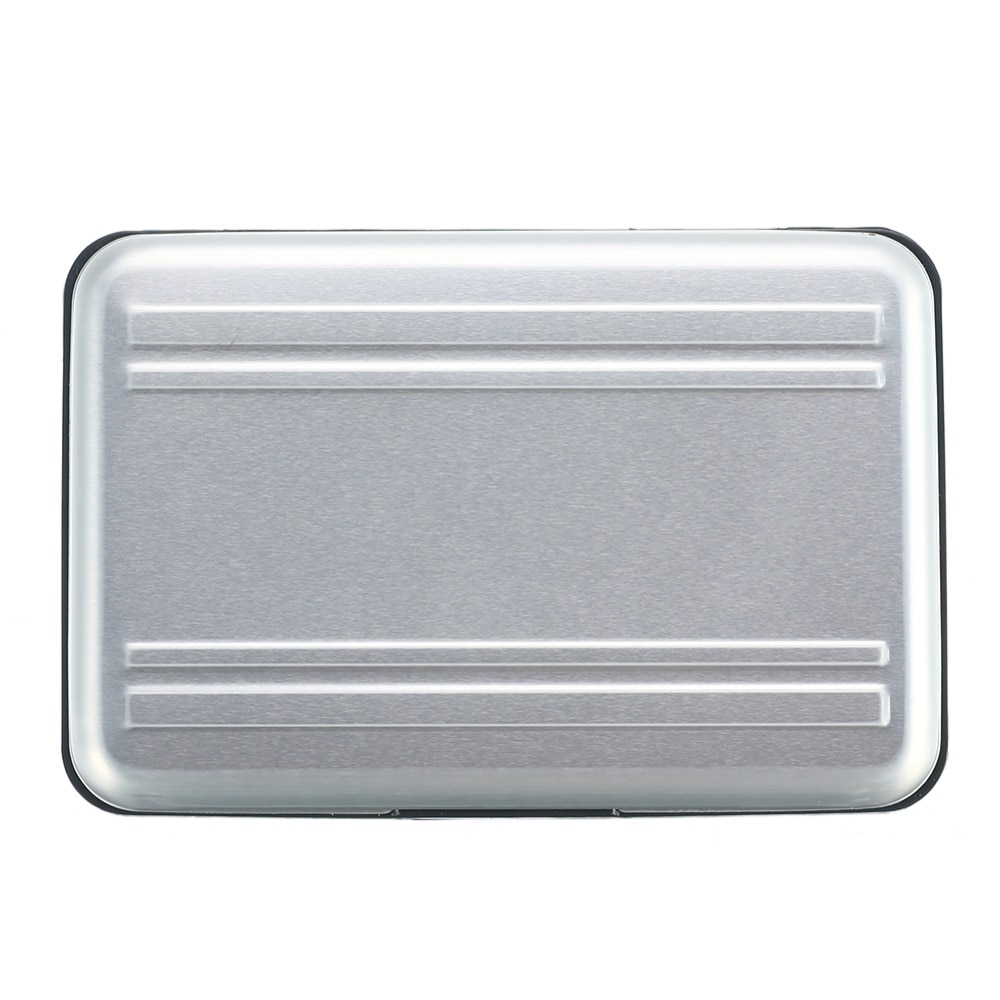 Cartera de tarjeta de memoria de aluminio 16 TF/Micro SD SDHC funda protectora de almacenamiento