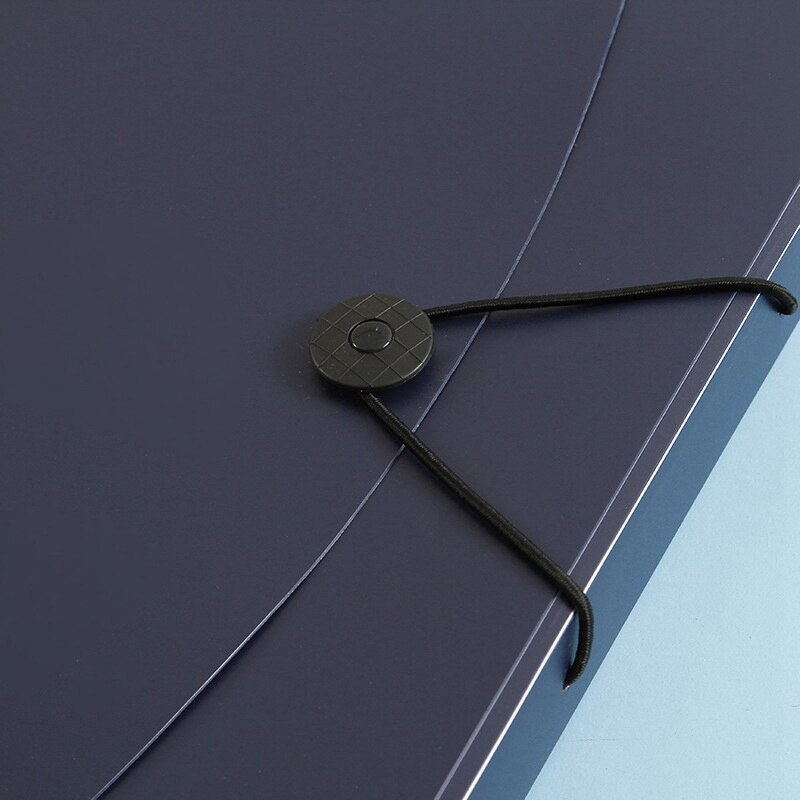 3Pc Pocket Expanding File Folder with Pockets Plastic Accordion File Organizer with Tab Stickers for Document Paperwork