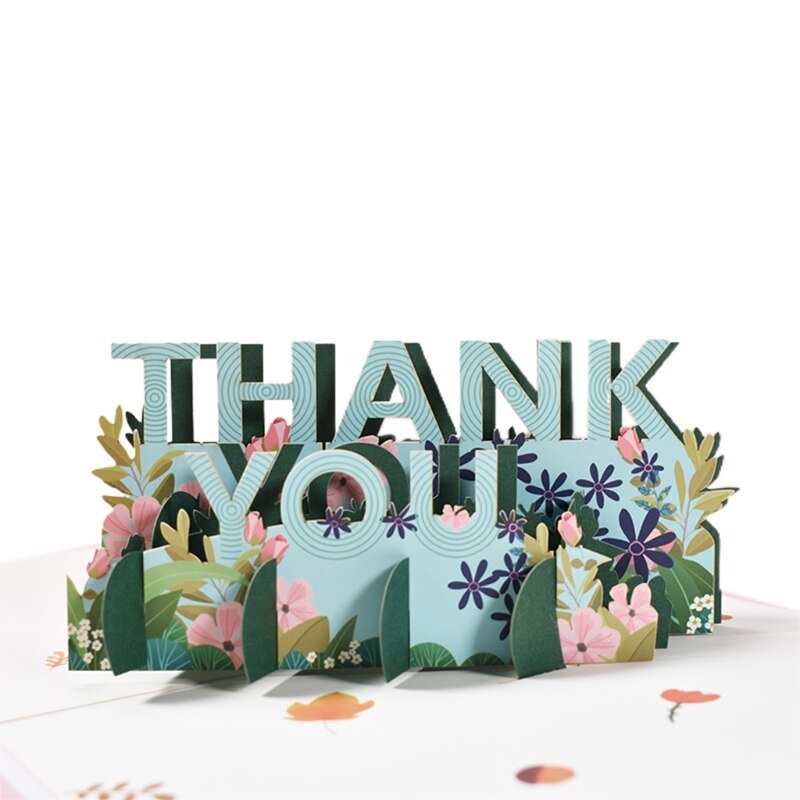 3d beterschapskaart pop-up bloemen wenskaart medeleven moederdag bruiloft 667b: 3