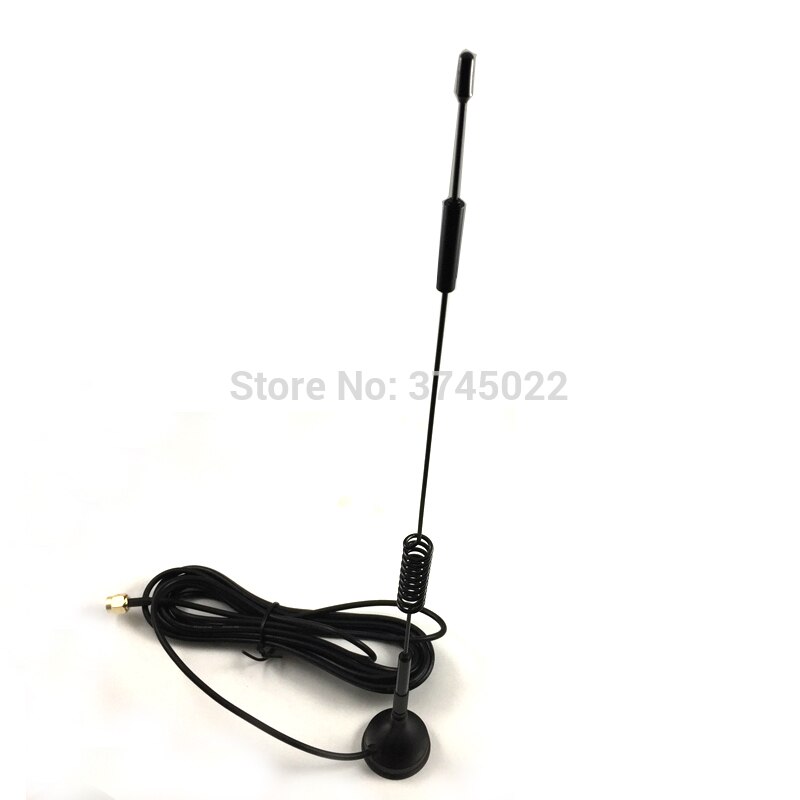 1pcs 433mhz Antenna Sma Male Plug High Gain 12dbi With 3M rg174 Pistail Cable For Radio Telemetry