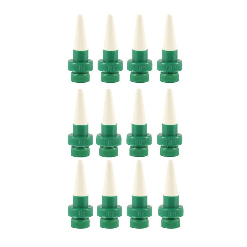 8/12 set Drip Irrigation Watering System Automatically Humidifier Drip Water Dispenser Plants Waterer Bottle Dripper: 12Pcs