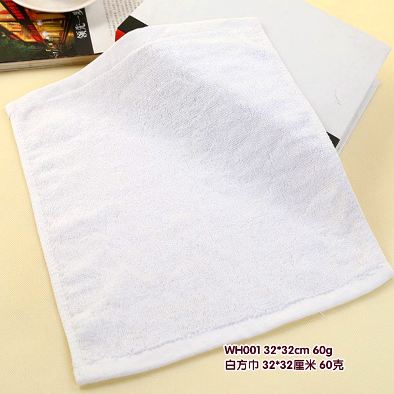 32X32 CM Gezicht Handdoek Kleine Handdoek 60g Handdoek Hotel Witte Katoenen Handdoek Katoen Washandje voor Vrouwen