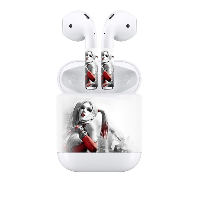 Custom Skin Sticker for Apple AirPods for Earphone Headset Vinyl Decal: 0899