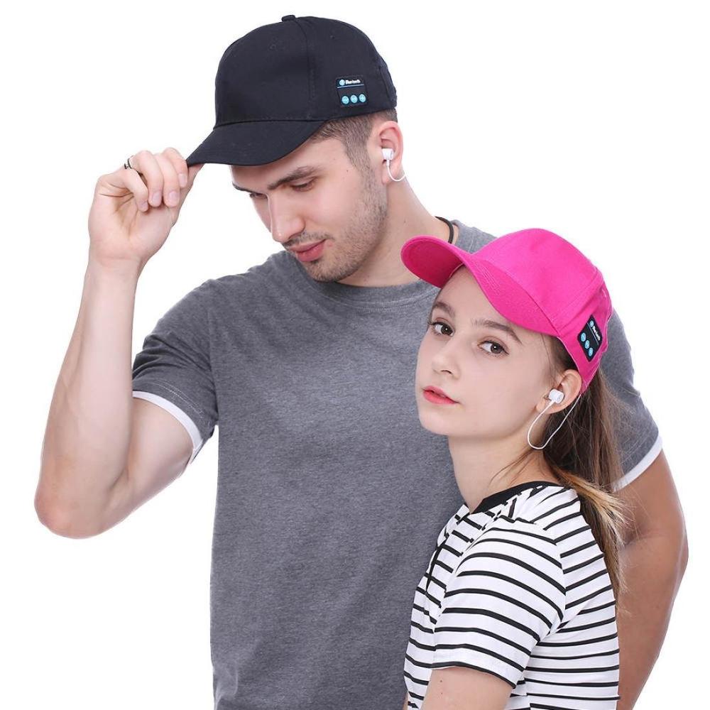 Bluetooth Hat - Wireless Stereo Speaker Cap with Built-in Mic - Bluetooth 4.2 + EDR