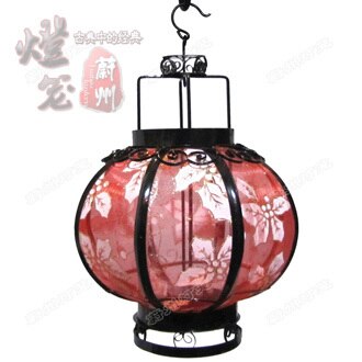 Klassische kleine eisen laternen LED Ball lichter Handwerk Frühling Festival Neue Jahr Mitte-Herbst Laternen: 12