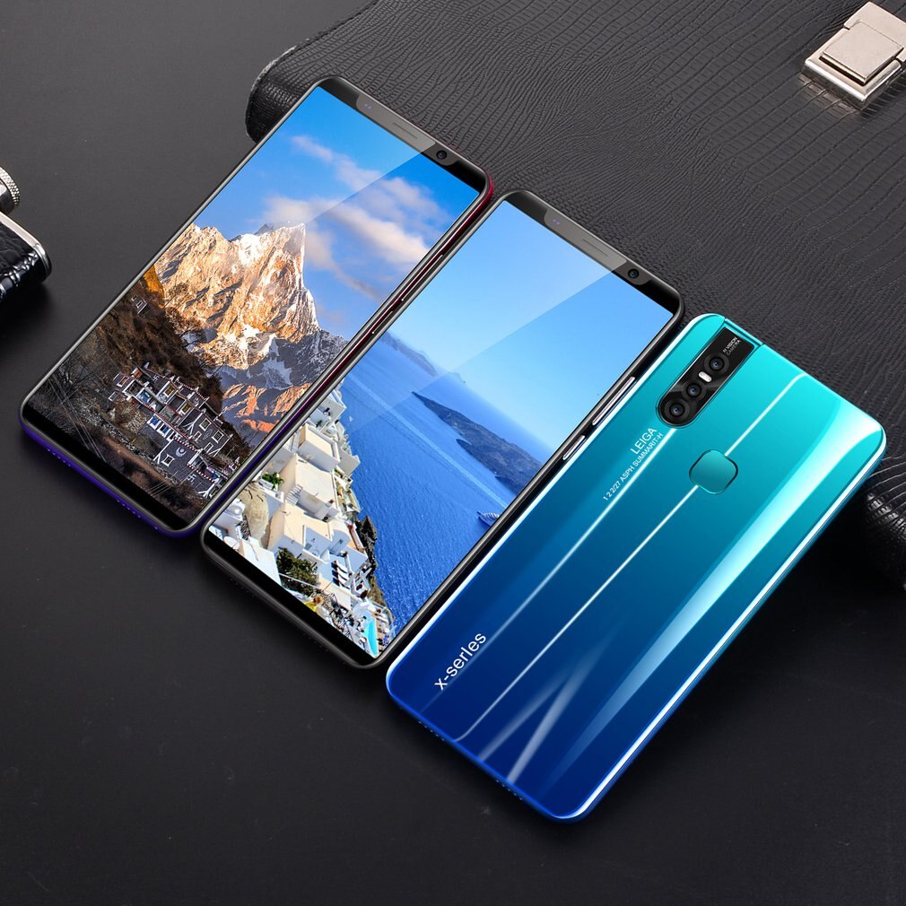 X27 Plus Smartphone 5.72 Inch Big Screen Android Smartphone 512Mb+4G Memory Dual Sim Card Smartphone