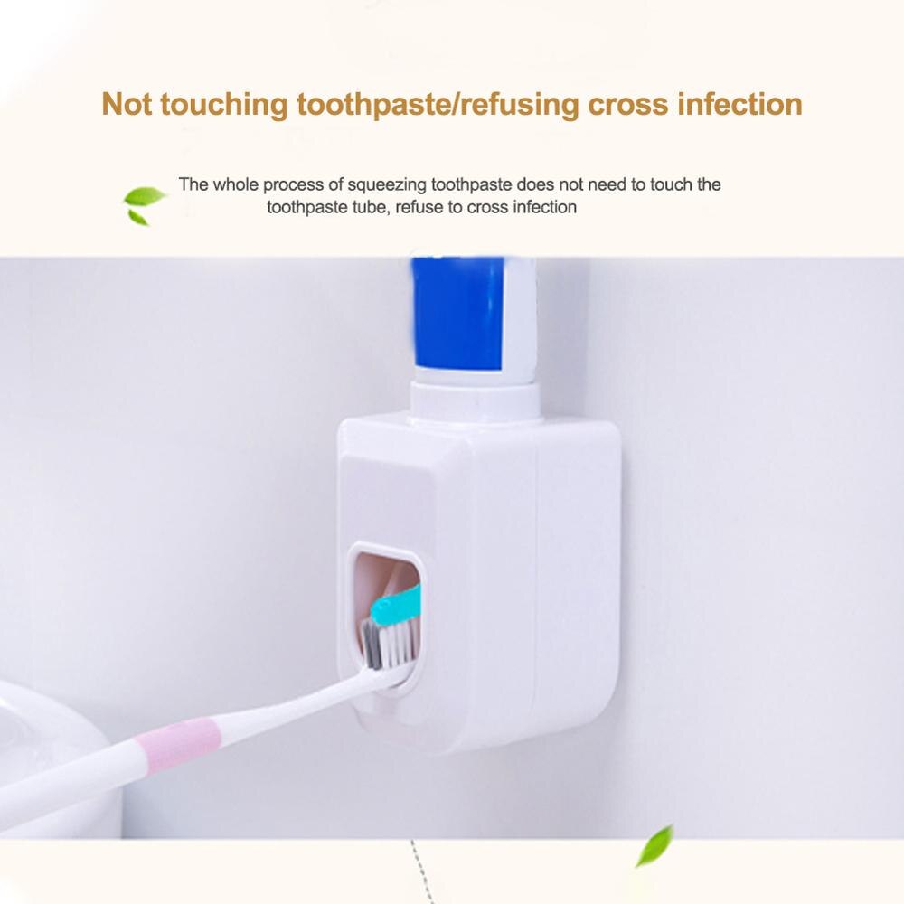 Automatic Toothpaste Dispenser Wall Mounted Toothp... – Grandado