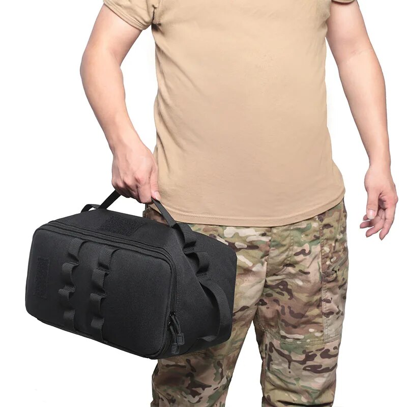 Outdoor Camping Gas Tank Opbergtas Grote Capaciteit Grond Nageltas Gas Canister Picknick Kookgerei Kit Tas
