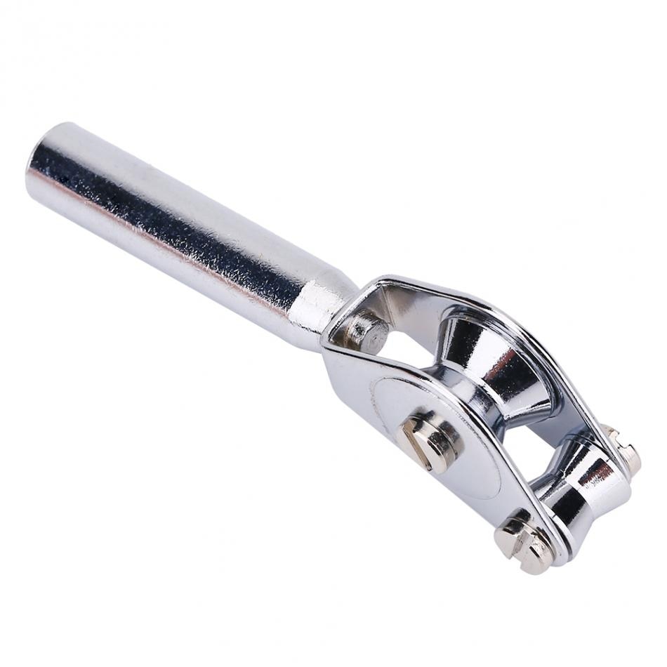 Stainless Steel Fishing Rod Guide Trolling Fishing Pole Rod Double Roller Line Guide Tip Top Ring Replacement Repair Kit