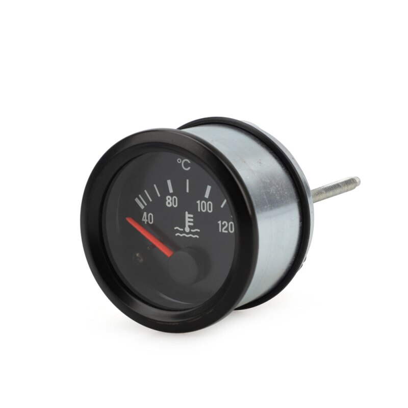 24V Car Mechanical Pointer Water Temp Temperature Meter 40-120 Degrees Celsius VDO Water Temperature Meter