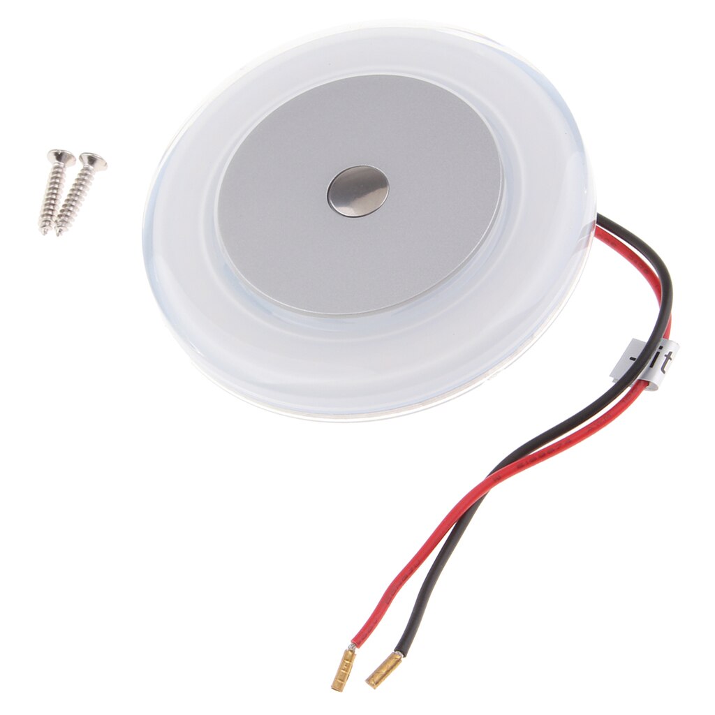 LED Boat Vehicle Interior Roof Ceiling Dome Light Dimmable Warm White Lamp