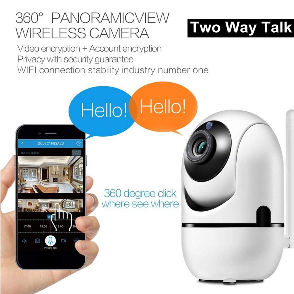 Smart Camera 1080P Draadloze Wifi Infrarood Anti-Diefstal Ip Camera Night Intelligente Hd Bewakingscamera