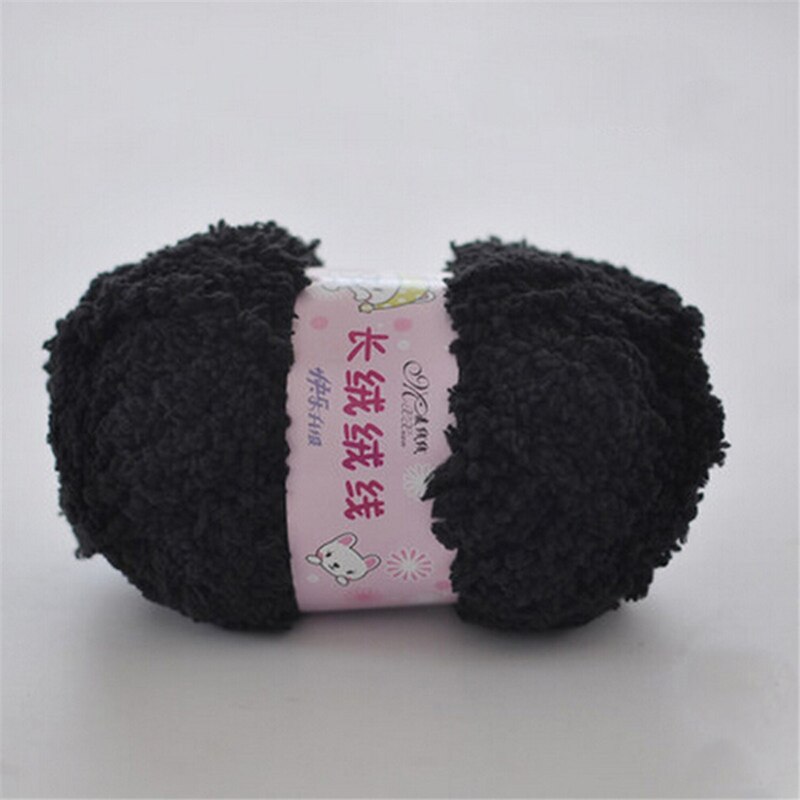 Soft Smooth Baby Wool Yarn Knitting Velvet Yarn Thick Fiber Cotton Crochet Yarn Hand Knitting Cashmere Yarn Thread: 671931