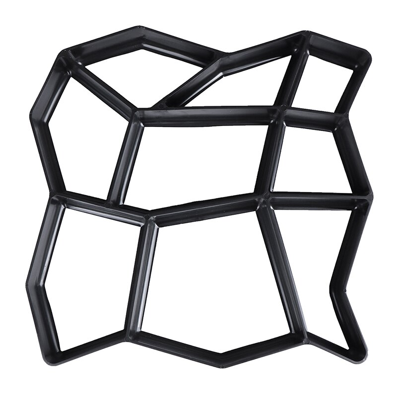 1pc Path Maker Mold Reusable Concrete Cement Stone Paver Walk To Create Your Own Garden Path