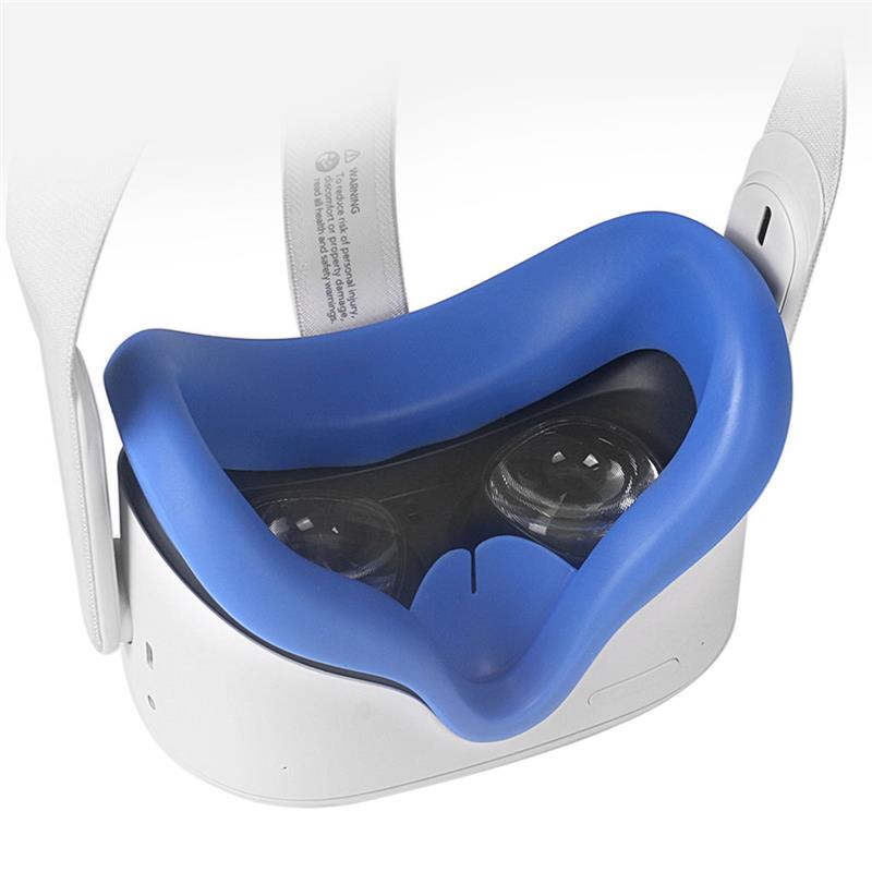 Game blinder silikone svedtæt forhindre lysudslip af øjenplaster til oculus quest  vr2