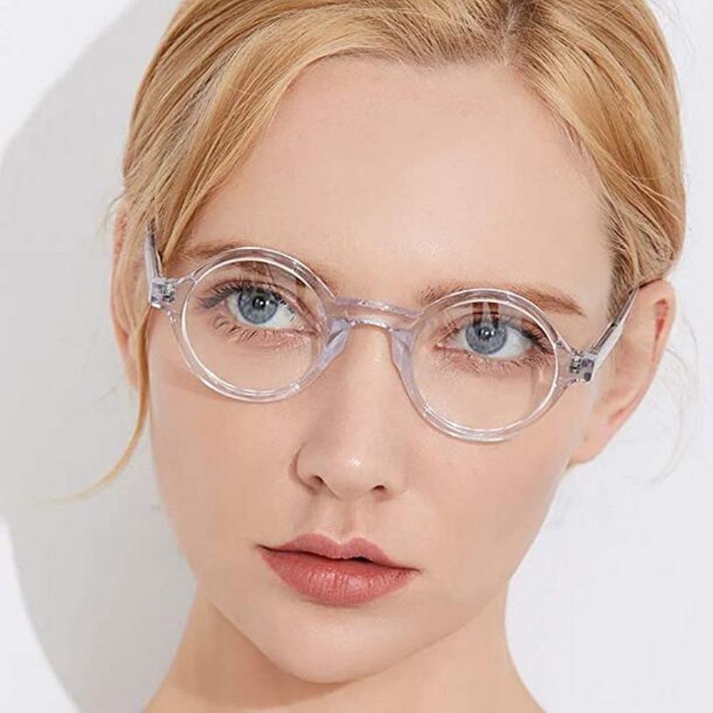 Marcos redondos de anteojos Vintage de 38mm, gafas hechas a mano de madera, pequeños