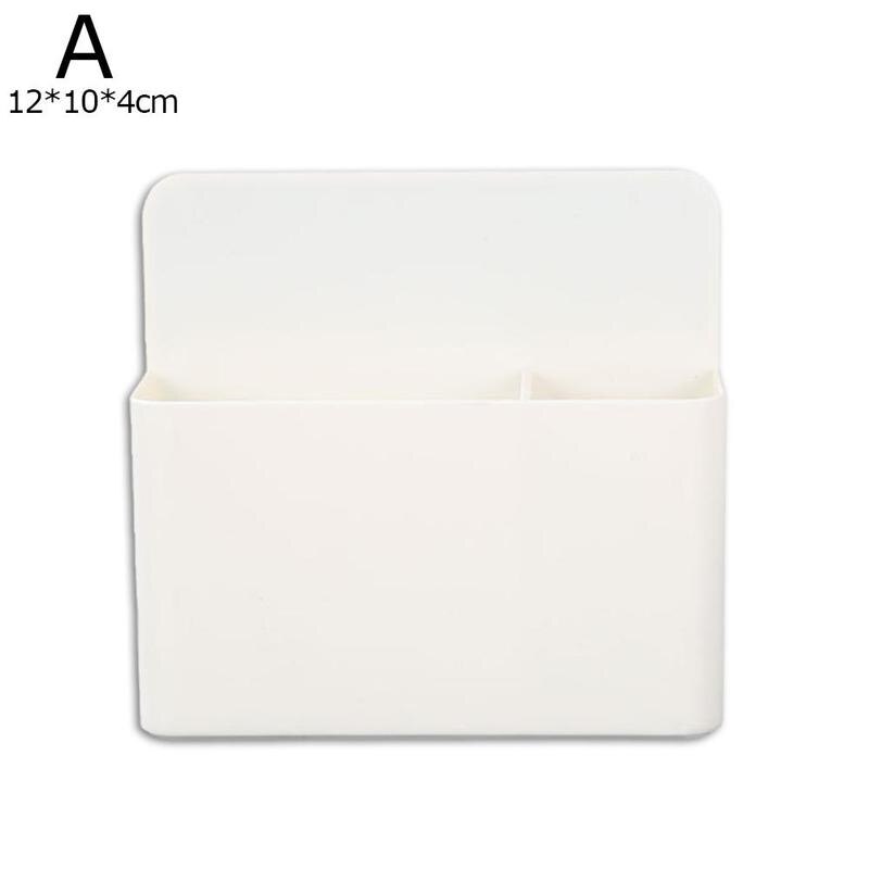 1pc Magnetic Storage Box Whiteboard Marker Pen Holder Storage Box Refrigerator Container Magnet Plastic Office School Supplies: A