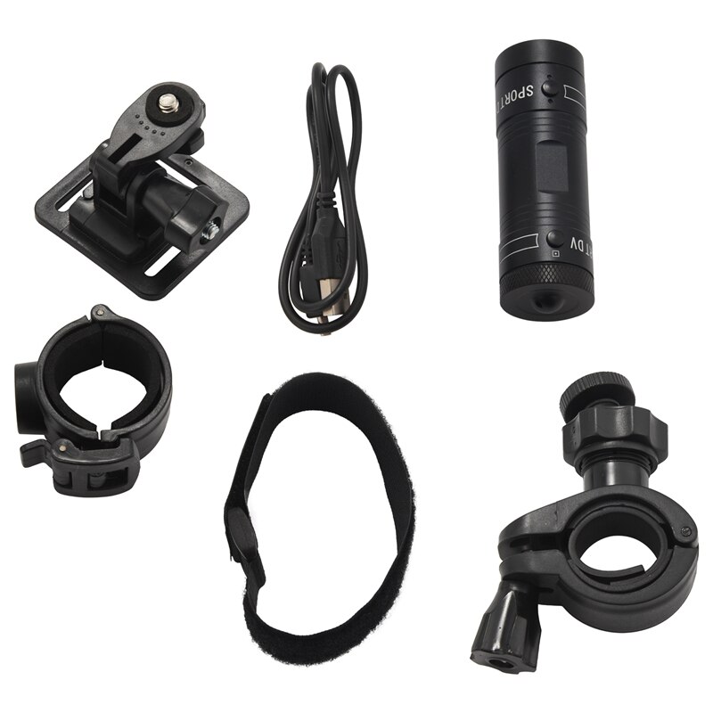 Mini F9 HD 1080P Bike Motorcycle Helmet Sport Camera Video Recorder DV Camcorder: Default Title