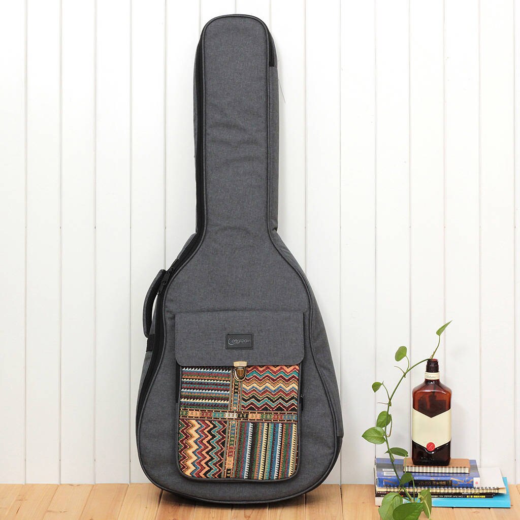 Custodia morbida imbottita custodia morbida per accessori per chitarra acustica da 40/41 pollici
