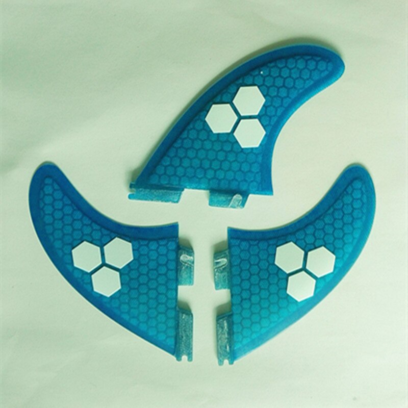 SRFDA surf fin for FCS II box fins with fiberglass honey comb material for surfing L-size G7 3pcs/set surfboard fin