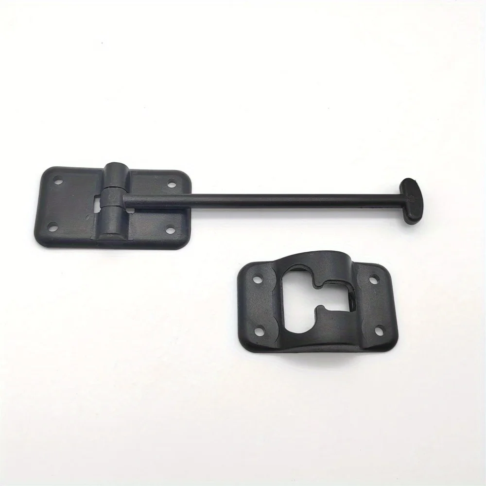 1PC RV Deurhouder Deurbeslag Eenvoudige installatie Auto-accessoires T-stijl Toegangsdeur Catch Holder Klinkhouder voor aanhangwagen